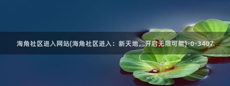 海角社区是什么瓜