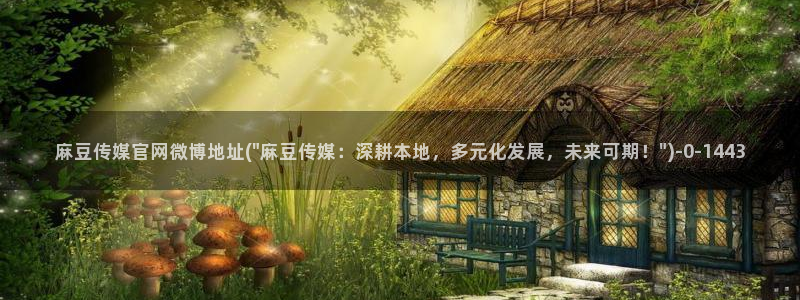 麻豆影视 传媒官网：麻豆传媒官网微博地址(\